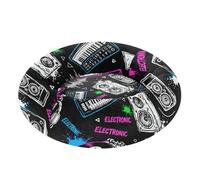 Electronic Music Instruments Pattern Pet Cat Bed Calming Anti Anxiety fluffier Orthopedic Dog Bed for Small Size Pets Supplies