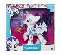 Electronic My Little Pony Glamour Glow Rarity Lights Up Cutie Mark Magic Figure Toy
