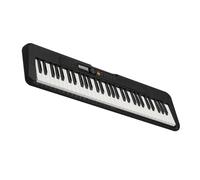 Electronic Organ 61 Keys Multi-functional Portable Fashion Electronic Digital Piano Supports Two Power Supply(Black)