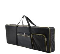 Electronic Organ Piano Cover Padded Case Keyboard Bag Instrument Protective Portable Anti Shock Waterproof 61 Keys(600D Thicken Blue)