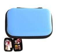 Electronic Organiser, Travel Cable Organiser, Portable Bag for Technological Accessories, Cable Organiser, Organised Electronic Devices, Device Bag, Skyy Blue, see description, See description