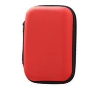 Electronic Organizer - USB Cable Organizer Bag, Data Cable Storage Bag | Business Travel Gadget Bag with Compartments Travel Cord, Bag, red, Consulte la descripción, See description