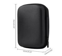 Electronic Organizers Small Travel Cable Organizers Bag Small Accessories Bag Hard EVA Carrying Travel Case Pouch Earbud Case Cover