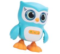 Electronic Owl Toy, Educational Smart Owl Toy Sweet Dance Song for Toddler (Blue)