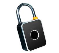 Electronic Padlock Intelligent with Touch Screens Keypad Access Weather Proof for Warehouse and Suitcases Security Gym Lockers Padlock