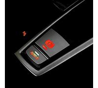 Electronic Parking Brake Button for BMW F10 X3 X4 X5 X6 Accessories,Park Handbrake Chromed Switch Button Light Cover for BMW F07 F01 F25 F26 F11 F06 F16