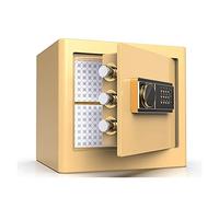 Electronic Password Safe,Small Headboard Safes Office All-steel Wall Nightstand Storage Anti-prying Into The Wardrobe Insurance Cabinet,32x38x30cm Safe Cabinet (A STYLE 1),A-STYLE 1