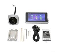 Electronic Peephole Camera 1080P HD Video Door Viewer with Two Way Audio Motion Sensor for Apartment Door Protection Easy Install