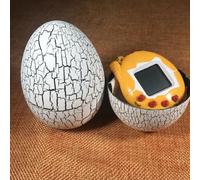Electronic Pet Game Machine Mini Handheld Game Console Cracked Egg Digital Virtual Pet Toys Summer Games