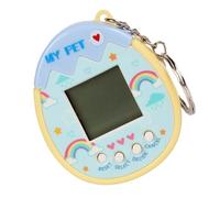 Electronic Pet Keychain - Digital Virtual Toy Device, Mini Pocket Game Console, Interactive Screen Display, Long Battery Life, Simple Setup with Button Interface | Great Gift for Children, Teens and R