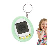 Electronic Pet Machine, Virtual Electronic Digital Pets Keychain Nostalgic, Pet Key Chain 90s Handheld Games Electronic Pets Game Keyring, Random Color