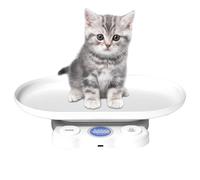 Electronic Pet Scale, Precise Non-Slip Digital Scale, Large LCD Display Electronic Scales, Multi-Function Precision Weighing Tool, for Baking, Cooking, Dogs & Cats Small Animals Weighing