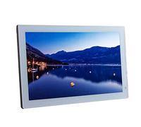 Electronic Photo Frame, 23.6-inch Digital Photo Frame, High-definition Advertising Machine Suitable for Various Scenes (White)