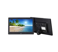 Electronic Photo Frame With Remote Control, 10.1In Digital Photo Frame Support Picture/Video/Music Display, Automatic Rotation,Smart Frame (Black)