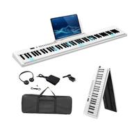 Electronic Piano 88 Key Folding Semi Weighted Standard Keyboards Digital Electronic Piano