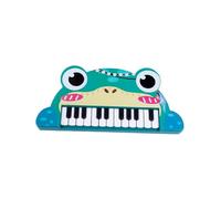 AWHAO Electronic Piano Digital Music Piano Keyboard Toddlers Piano Toy 22 Keys Piano for 1-6 Years Old, Frog