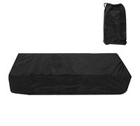Electronic Piano Dust Cover Keyboard Protection Cloth Household Products (Black 6 Key) (61 Keys)