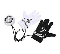 Electronic Piano Gloves for Kids Adults, Portable Wireless Music Gloves with Built in Speakers, 8 Instrument Sounds 30 Accompaniments 6 DEMO Songs, 215 x 150mm Glove Size