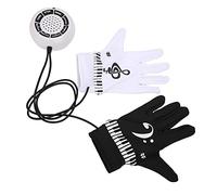 Electronic Piano Gloves Play 8 Notes in C Major Speakers Accompaniment USB Charging Party Performance for Kids Adults