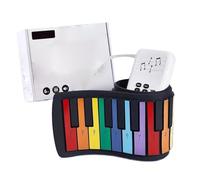 Electronic Piano Instruments 49 Keys Hand Roll Digital Electronic Pianos Professional Musical Instruments Portable