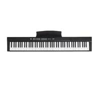 Electronic Piano Instruments 88 Key Electronic Piano Portable Professional Adult Beginner Keyboard Instruments Music(Black)