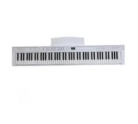 Electronic Piano Instruments 88 Key Electronic Piano Portable Professional Adult Beginner Keyboard Instruments Music(White)