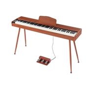 Electronic Piano Instruments 88 Key Fully Weighted Electric Piano Keyboard And Speakers 200 Tones Rhythms Perfect For Beginners(Type1)