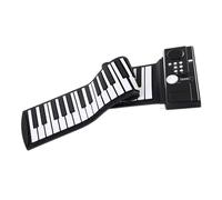 Electronic Piano Instruments Beginner Adult Hand Rolled Electronic Piano 61 Key Portable Foldable Silicone Flexible