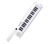 Electronic Piano Instruments Professional 37 Keys Musical Keyboard Synthesizer Portable Electronic Pianos(White)