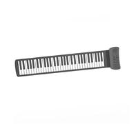 Electronic Piano Instruments Professional 61 Key Hand Rolled Electronic Piano Practice Thickened Silicone Portable