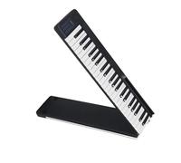 electronic Piano Keyboard Portable 88 Keys Foldable Piano Digital Piano Electronic Piano Keyboard Piano Instrument Synthesizer Keyboard (Color : Bk)