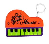 Electronic Piano Keychain | Creativity Piano Keyboard Keychain - Playful Musical Instrument Miniature for Kids, Adults