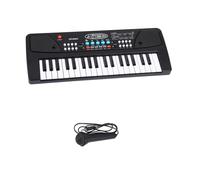 Electronic Piano Professional 37 Keys USB Electronic Piano With Microphone Black Digital Music