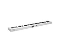 Electronic Piano Professional 61 Or 88 Key Electronic Digital Folding Piano Rechargeable For Beginners(88 Keys White)
