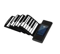 Electronic Piano Professional Adult Hand Rolled Electronic Piano 88 Keys Silicone Scroll Portable(Type 1)