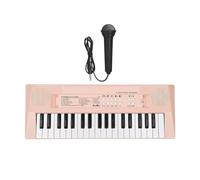Electronic Piano With 37-Key Mini Electronic Keyboard Piano Piano Blue And Pink Piano Keyboard Instruments (Color : Pink)