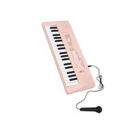 Electronic Piano With Mini Keyboard 37-Key Electronic Keyboard Piano Piano Electronic Musical Instrument (Color : Pink)