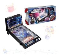 Electronic Pinball Ball Shooting Game for Kids and Adults, Retro Arcade Machine Puzzle Games with Lights, Sounds and Scoreboard, Classic Tabletop Pinball Toys