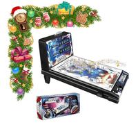 Electronic Pinball Machine, Mini Tabletop Pinball Game, Table Pinball Game Machine with Lights & Sounds, LED Digital Scoreboard, 24.5 x 42 x 27cm for Family Kids