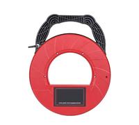 Electronic Pipe Clog Detector, 20m Range Adjustable Sensitivity, Waterproof Probe, LCD Display, 1.5Ah Battery for Metal and Non-Metal Pipes