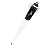 Electronic Pipette, Motorized Pipette Filler, Micropipette, Self-caibration Pipettes, 0.5/5/30/100μL Optional for Scientific Research Biology Chemical, Single Handed Operation(5-50μl)
