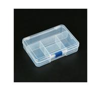 Electronic Plastic Container Box For Tools Case SMD SMT Screw Sewing PP Transparent Pink Blue Component Storage Box