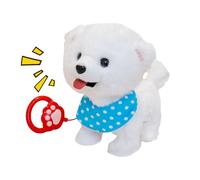 Electronic Plush Puppy - Walking Barking Dog Toy, Interactive Singing Tail Wagging Pet, Battery Operated Moving Animal Doll, Cute Animated Kids Companion Gift, Soft Furry Simulation Model | For Boys