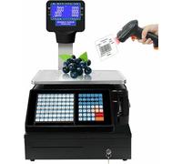 Electronic Price Computing Scale, 30kg/66 LB Digital Deli Weight Scales, Commercial Food Fruit Meat Produce Counting Weight for Retail Store, Kitchen, Restaurant Market