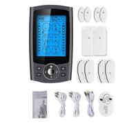 Electronic Pulse Massager - TENS EMS Unit, 36 Modes Muscle Stimulator | Nerve Stimulator for Discomfort Relief Full Body Massage Channel 20 Intensity Levels Rechargeable 10 Pads