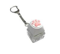 Electronic Puss Grip Perceptual Keychain Permanent Polystyrene Fiddle Button Noise Double Secure Adults Kids Worry Relief Mechanical Keyboards Switches Testing Tool Customized Lovers Unique Design ABS