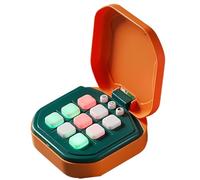 Electronic Puzzle Console Game , Handheld Tiic Taac Tooee Brain Training Toy | Portable Parent Child Interactive Desktop Fun for Travel Birthday Holiday Present