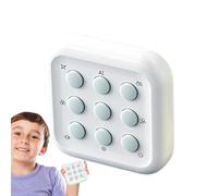 Electronic Puzzle Console, Interactive Handheld Game, Compact Screen Device with Multiple Levels, ABS Portable Toy, Brain Training Games with Easy Controls, Learning Toys for Kids and Adults