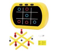 Electronic Puzzle Game,Electric Interactive Strategic 5-in-1,Adults Connect Table Games - for Indoor Outdoor Travel Party Night Picnic Reunion Christmas Birthday