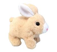 Electronic Rabbit Toy, Interactive Electronic Plush Rabbit Toy for Pets - Electric Plush Rabbit Toy with Walking, Bark, Moving Mouth, Restless Ears